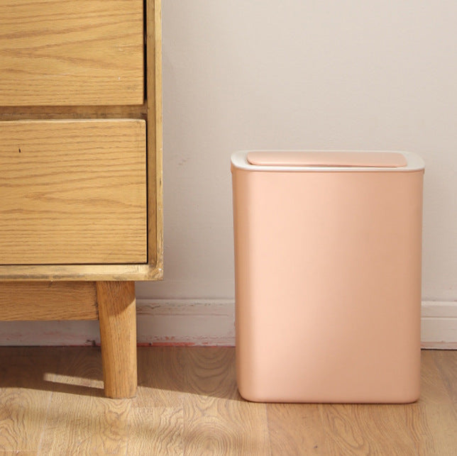 Smart Pure Color Infrared Sensor Trash Can