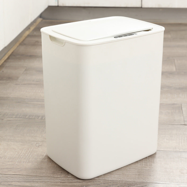 Smart Pure Color Infrared Sensor Trash Can