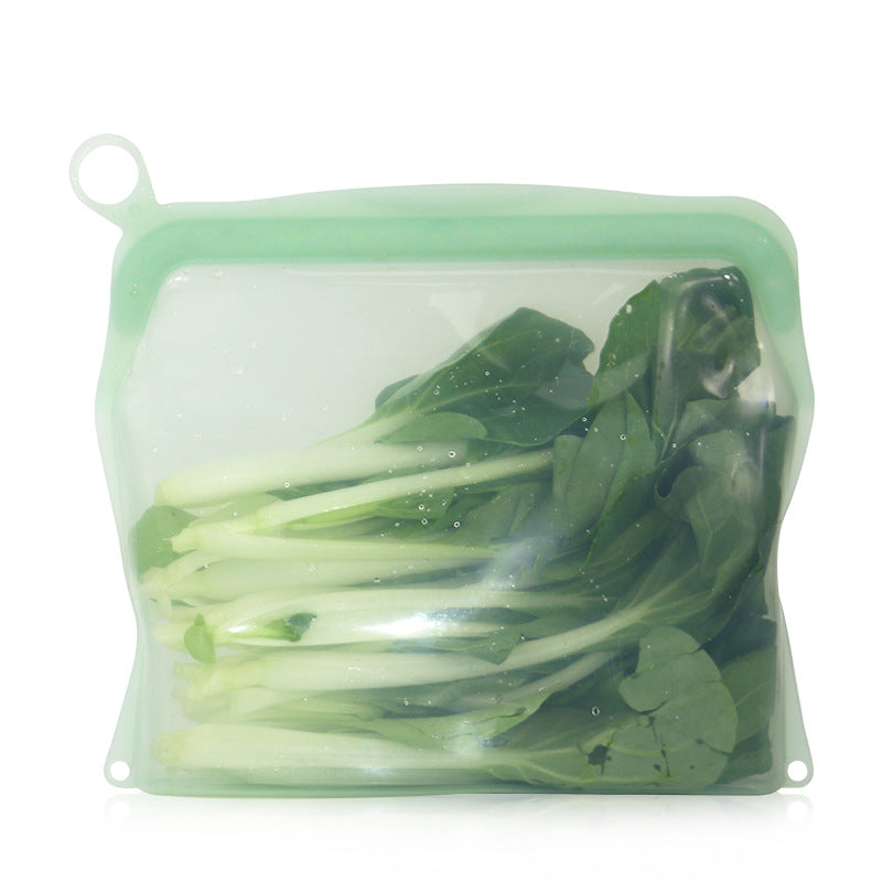 Kitchen Fruit And Vegetable Silicone Fresh-keeping Bag